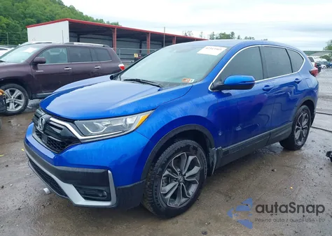 2021 Honda Cr-V Awd Ex-L z USA, uszkodzony, nr VIN 7FARW2H81ME015131